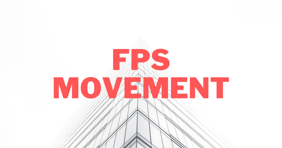 FPS Movement In Unity (Detailed)